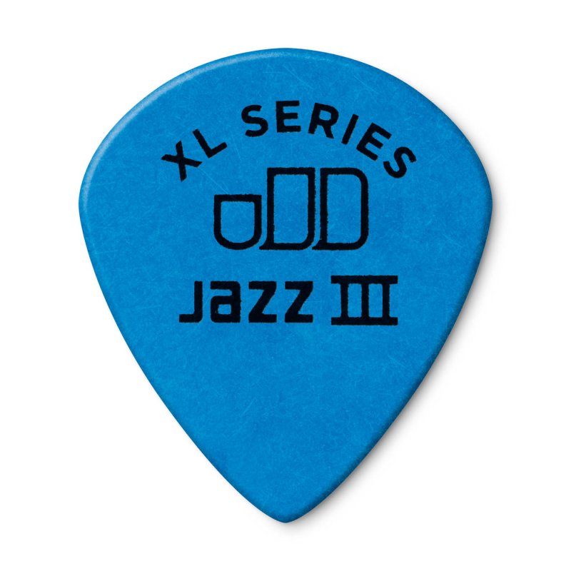 Dunlop - 1.0mm Blue Tortex® Jazz III Xl Guitar Pick (12/pack) #498P1.00