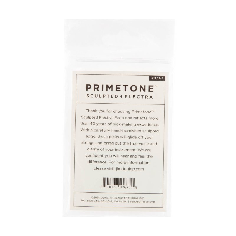 Dunlop - 1.5mm Primetone® Standard Guitar Pick (3/pack) #511P1.5