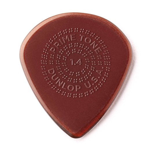 Dunlop - Primetone Jazz III 1.4mm Sculpted Plectra (Grip) - 12 Pack #518R1.4