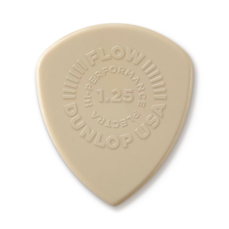 Dunlop - Flow Nylon Pick 1.25mm (12-Pack) #541P125