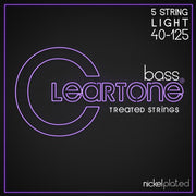 Cleartone - Nickel-Plated Treated 5-String Bass Strings. Light (40-125) #6440-5