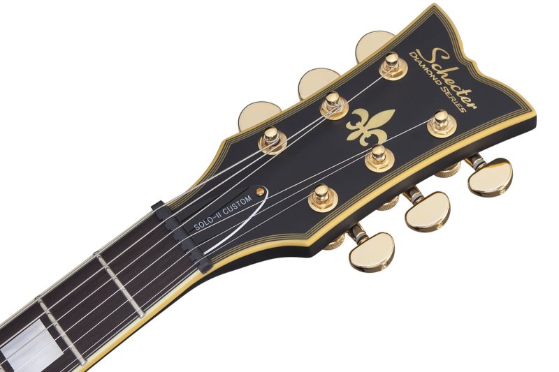 Schecter - Solid-Body Electric Guitar, Aged Black Satin #658-SHC