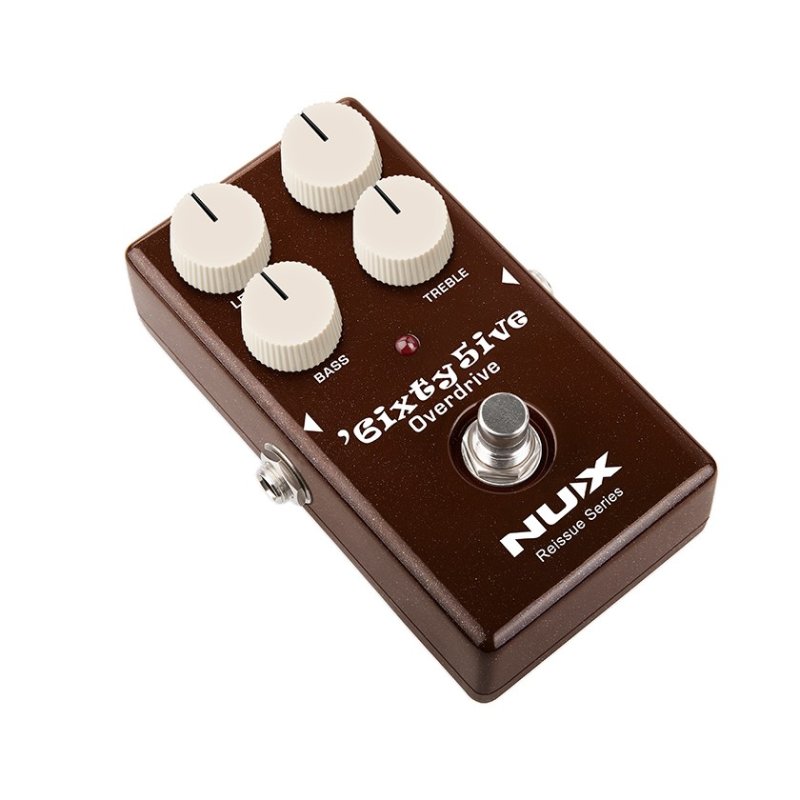 NUX - 6ixty5ive Overdrive Guitar Effects Pedal #6IXTY5IVE-OVERDRIVE