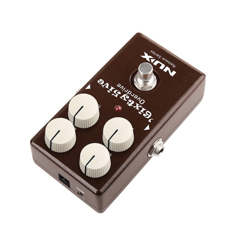 NUX - 6ixty5ive Overdrive Guitar Effects Pedal #6IXTY5IVE-OVERDRIVE