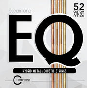 Cleartone - EQ Series Hybrid Metal Treated Acoustic Guitar Strings. Custom Light (11-52) #7811