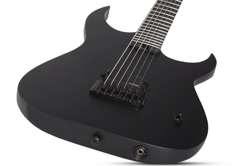 Schecter - KM-6 MK-III EX Electric Guitar, Satin Black Open Pore #879-SHC