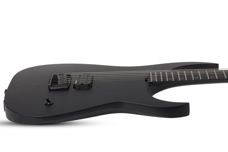 Schecter - KM-6 MK-III EX Electric Guitar, Satin Black Open Pore #879-SHC