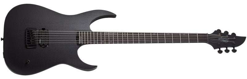 Schecter - KM-6 MK-III EX Electric Guitar, Satin Black Open Pore #879-SHC