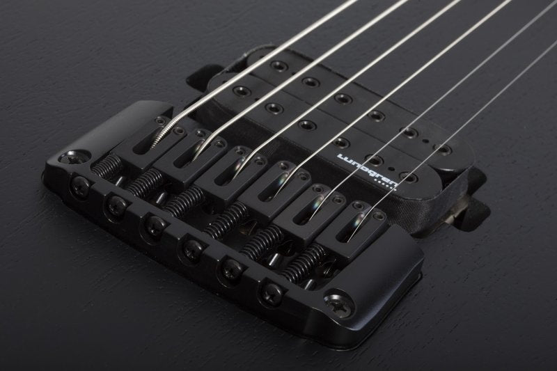 Schecter - KM-6 MK-III EX Electric Guitar, Satin Black Open Pore #879-SHC