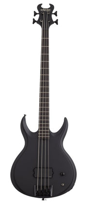 Schecter - Devil-4 Bass Guitar, Blackout #90-SHC