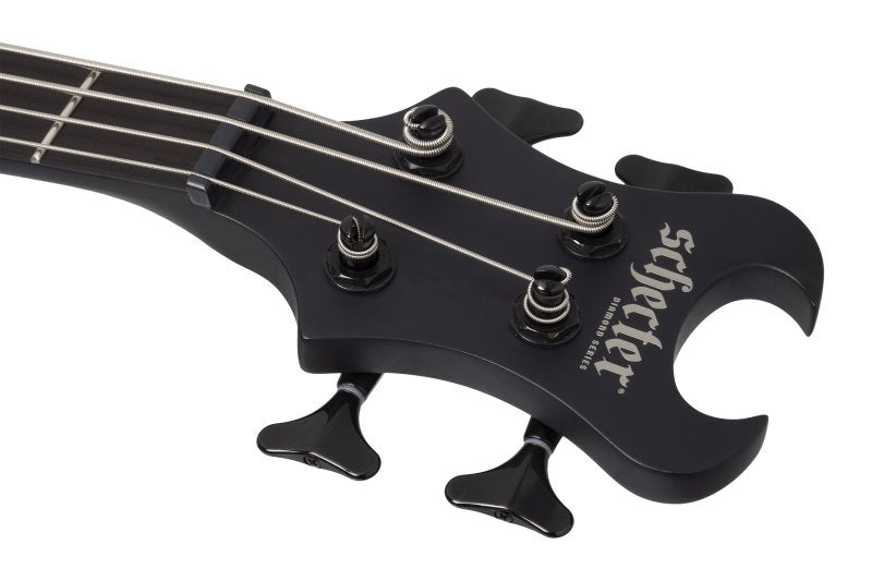 Schecter - Devil-4 Bass Guitar, Blackout #90-SHC