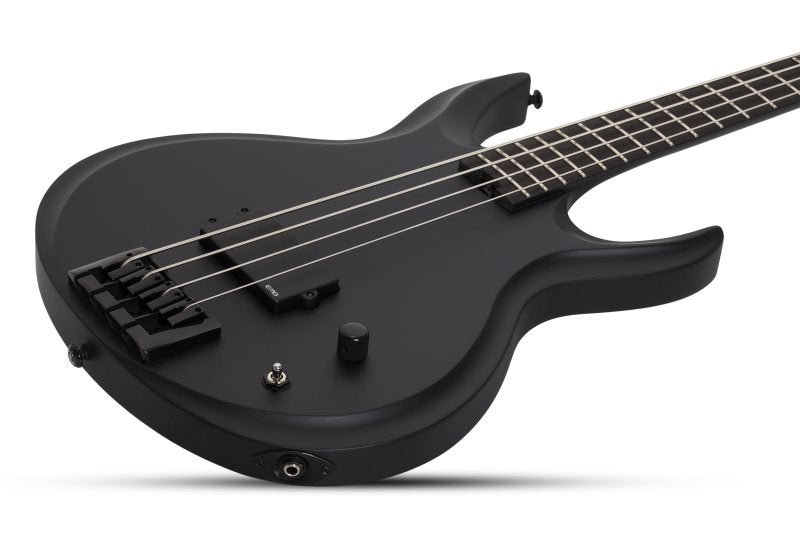 Schecter - Devil-4 Bass Guitar, Blackout #90-SHC