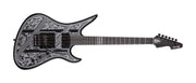 Schecter - Avenger FR Pryzm Palladium Electric Guitar, Gloss Black #922-SHC
