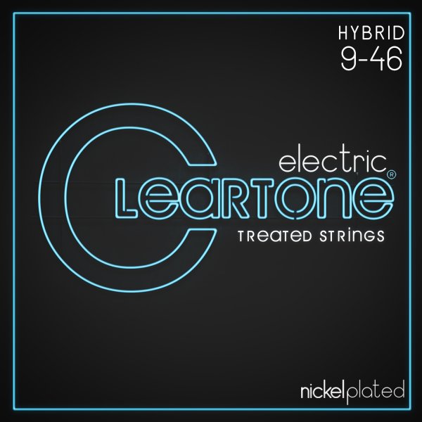 Cleartone - Nickel-Plated Treated Electric Guitar Strings. Hybrid (9-46) #9419-CLR