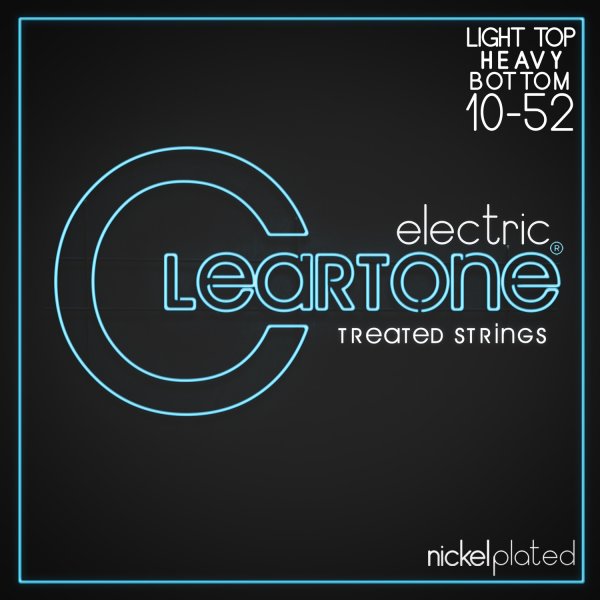 Cleartone - Nickel-Plated Treated Electric Guitar Strings. Light Heavy (10-52) #9420-CLR