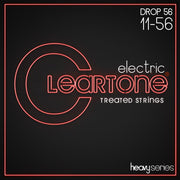 Cleartone - Heavy Series Electric Guitar Strings. Drop 56 (11-56) #9456