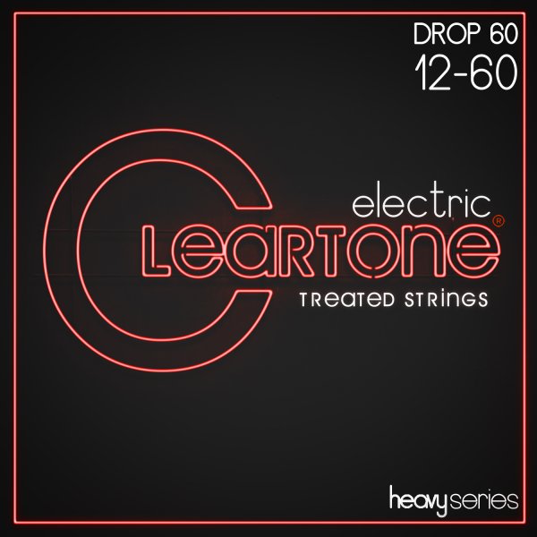Cleartone - Heavy Series Electric Guitar Strings. Drop 60 (12-60) #9460