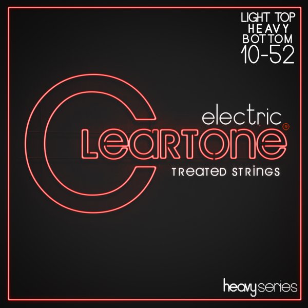 Cleartone - Heavy Series Electric Guitar Strings. Light Heavy (10-52) #9520-CLR
