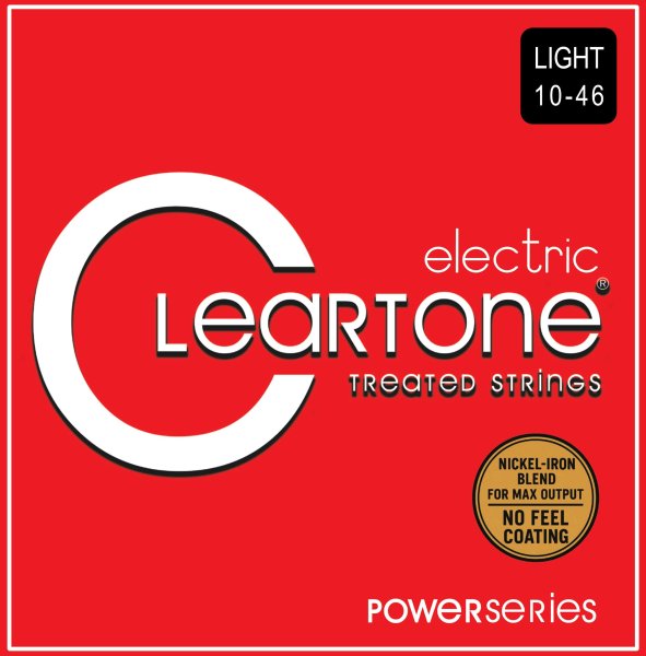 Cleartone - Power Series Treated Electric Guitar Strings. (Light 10-46) #9810