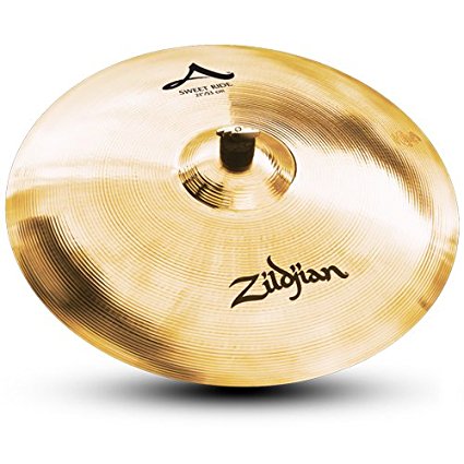 Zildjian - A Series 21" Sweet Ride Cymbal, Brilliant #A20079