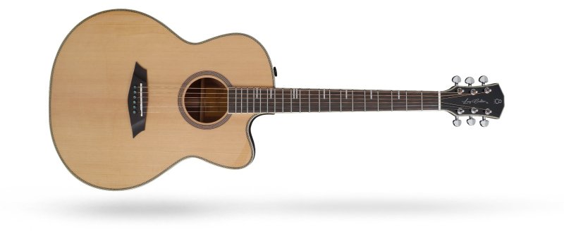 Sire - Larry Carlton A4-G Grand Auditorium Acoustic / Electric Guitar, Natural #A4-GS-NT