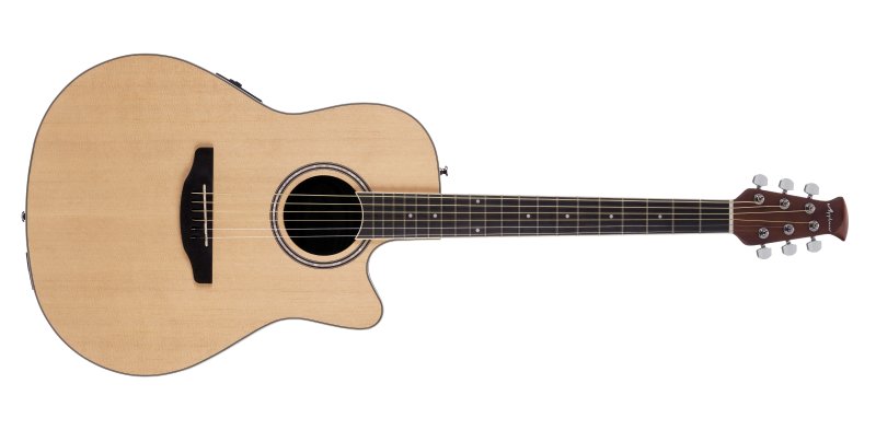 Applause - CS Steel String Acoustic / Electric Guitar, Natural Satin #AB24-4S