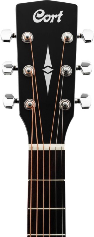 Cort - Standard Series Spruce Top Acoustic Guitar, Black Satin #AD810-BKS