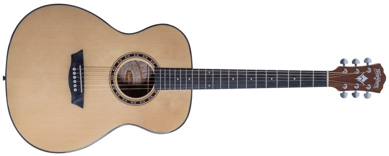 Washburn - Apprentice F5 Folk Acoustic Guitar With Hard Case, Natural #AF5K-A