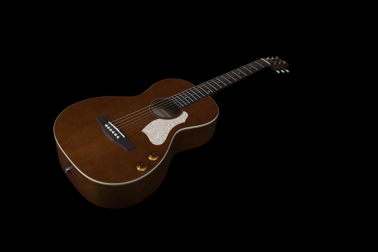 Art & Lutherie Roadhouse Havana Brown Q-Discrete pickup