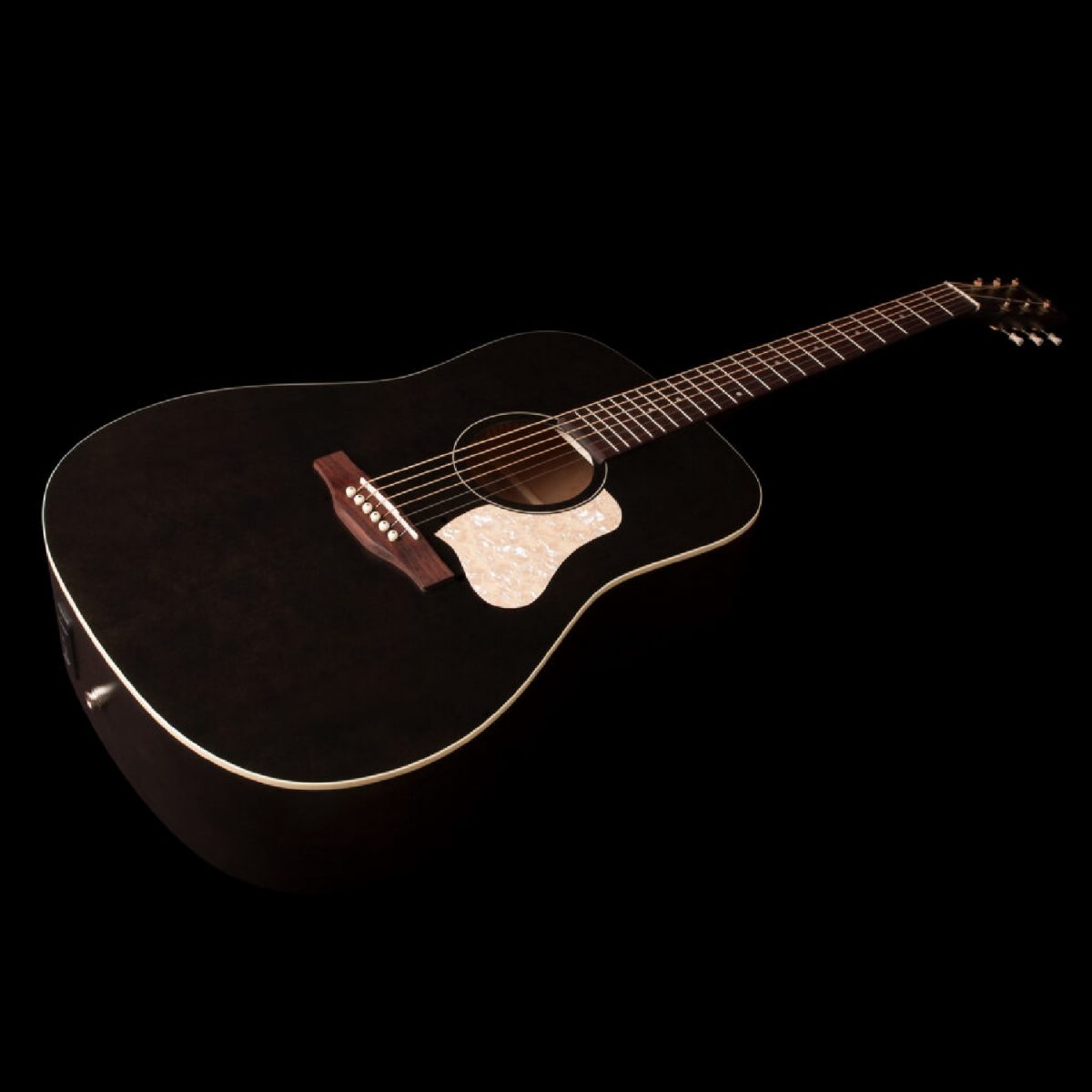 Art & Lutherie - Americana Faded Black Presys II - 51717 On Black