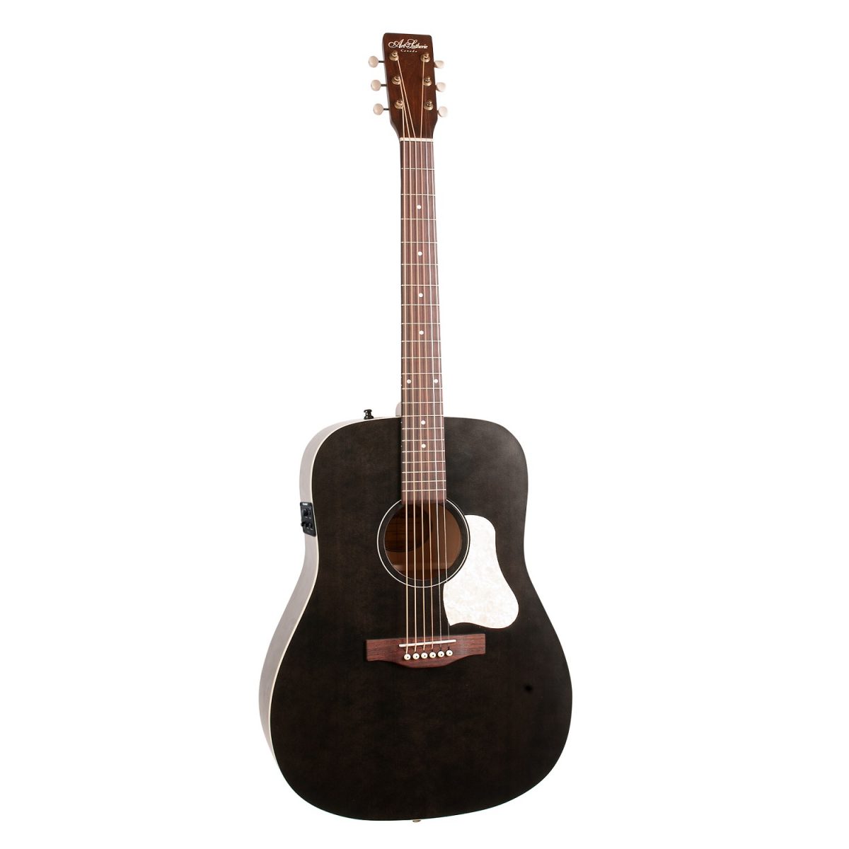 Art & Lutherie - Americana Faded Black Presys II - 51717 Side