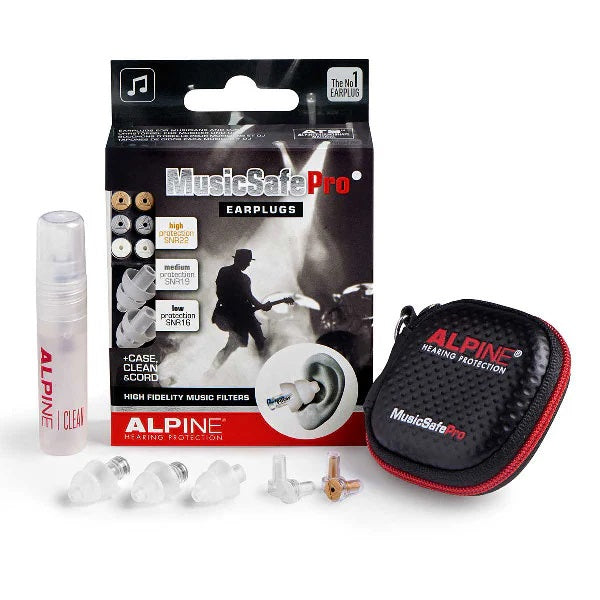 Alpine - MusicSafe Pro Transparent - High Fidelity Music Filters