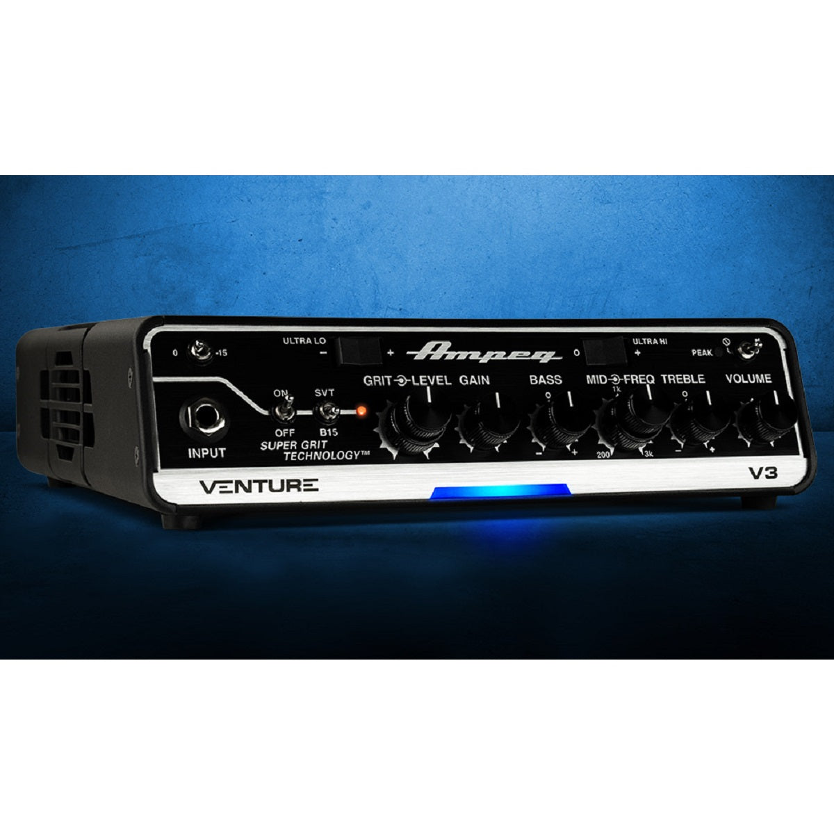 Ampeg - Venture V3 Bass Head Detail