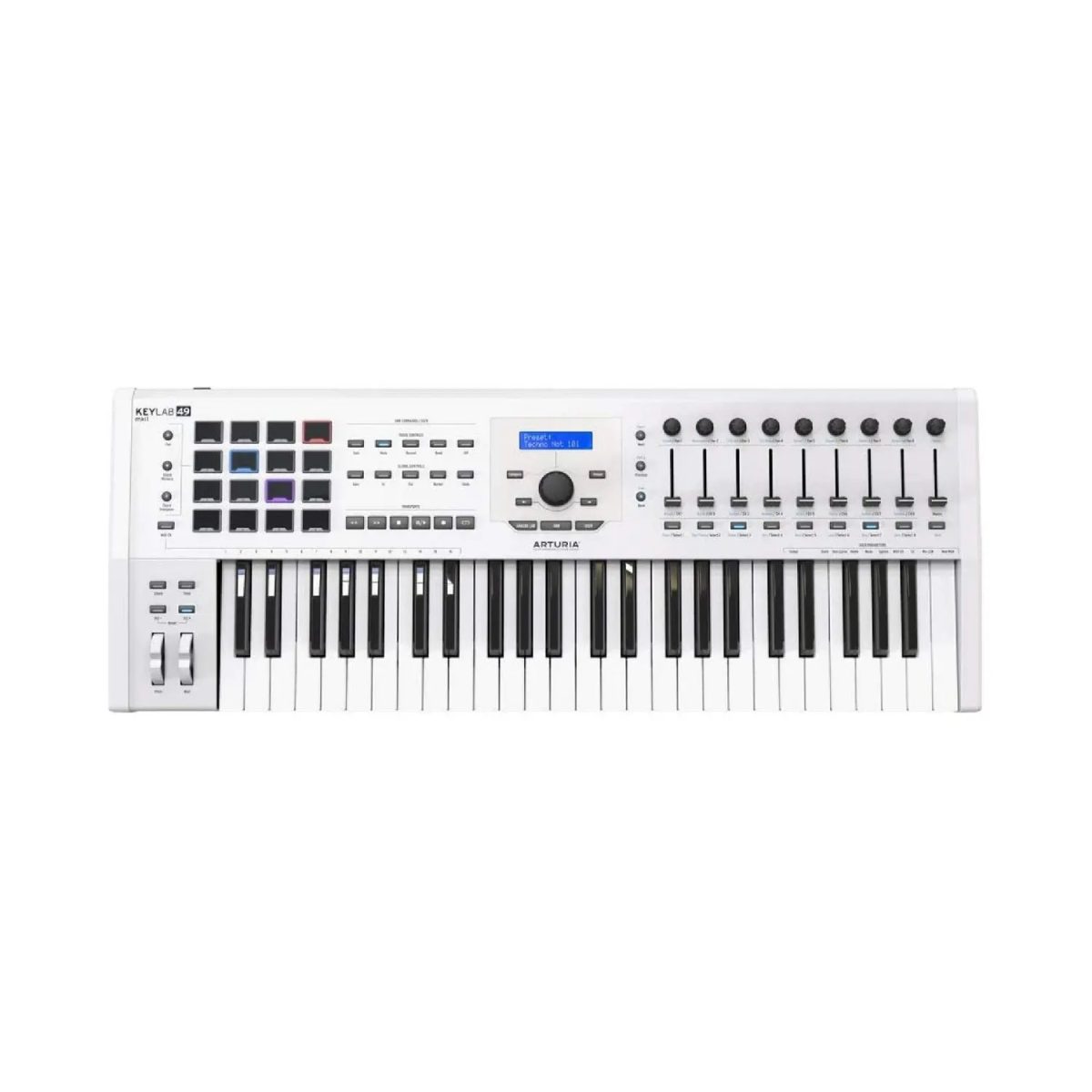 Arturia KeyLab MkII 49 Keyboard Controller - White