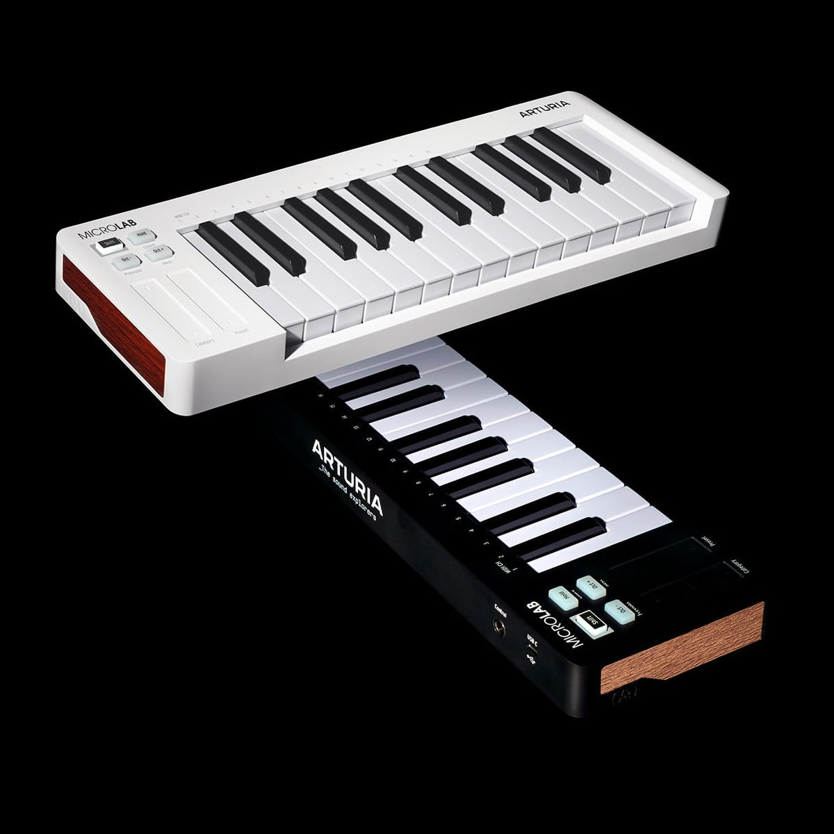Arturia - MicroLab mk3 Black Universal MIDI Controller