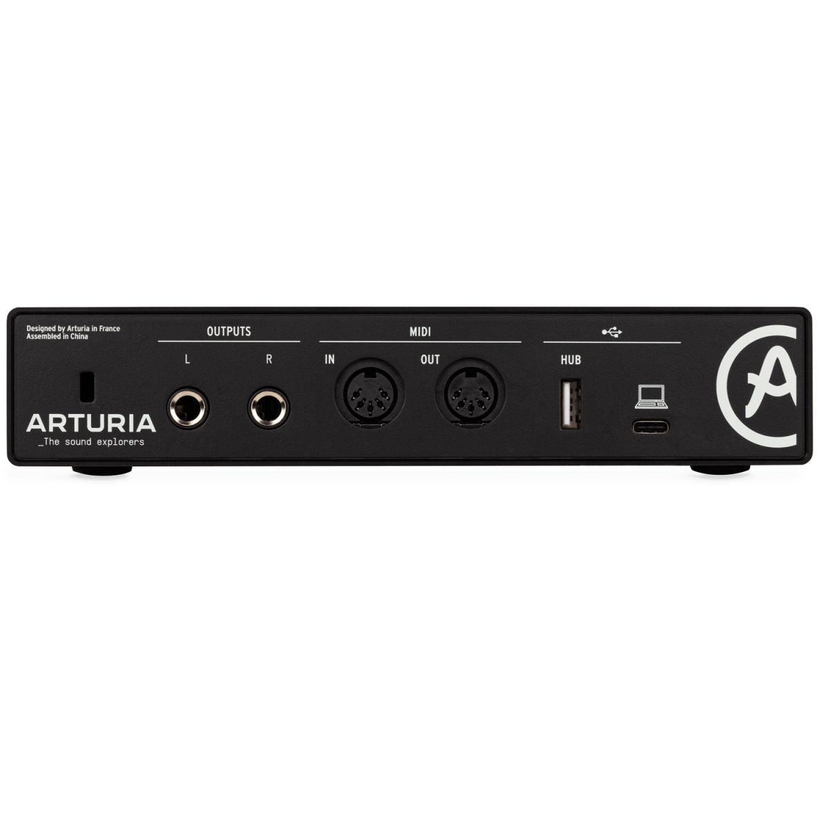 Arturia - MiniFuse 2 Compact USB Audio Interface - Black