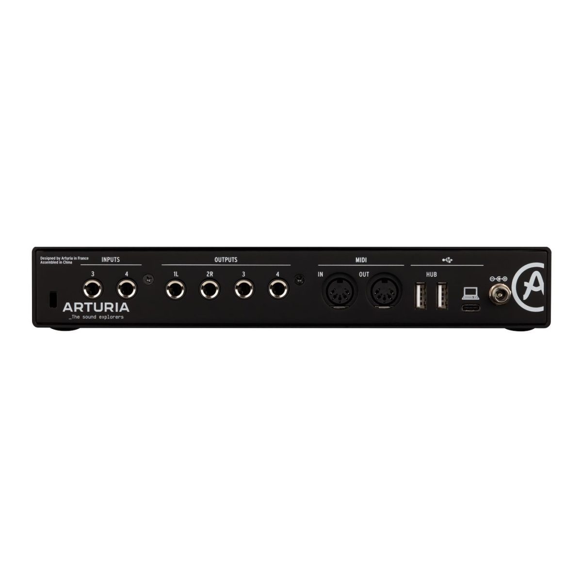 Arturia – MiniFuse 4 Versatile Desktop Audio Interface – Black