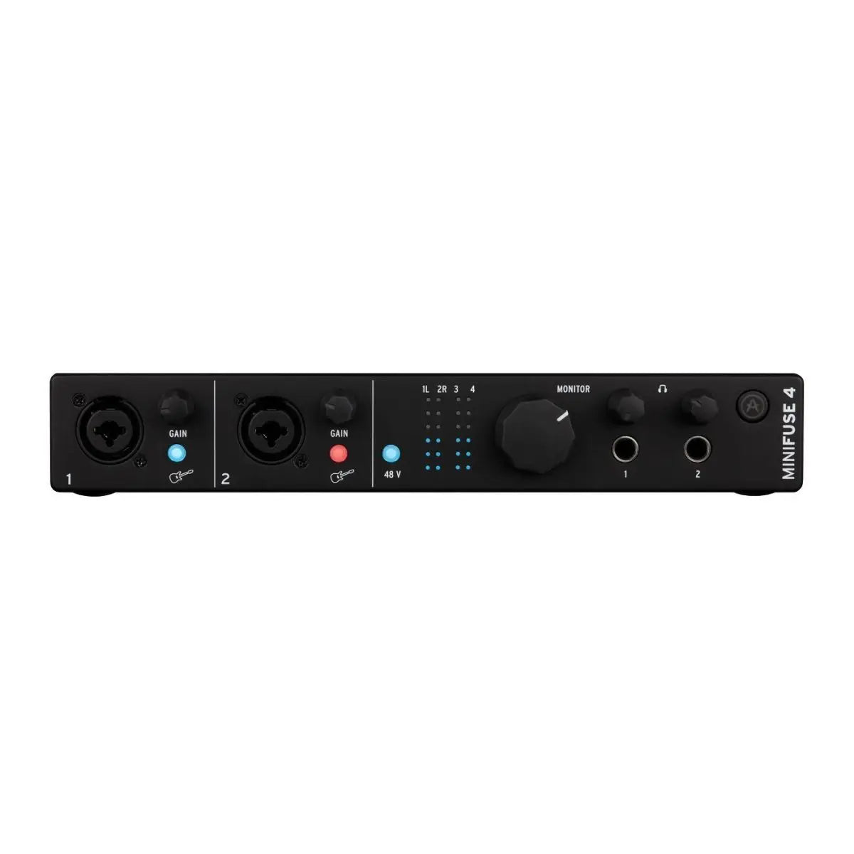 Arturia – MiniFuse 4 Versatile Desktop Audio Interface – Black