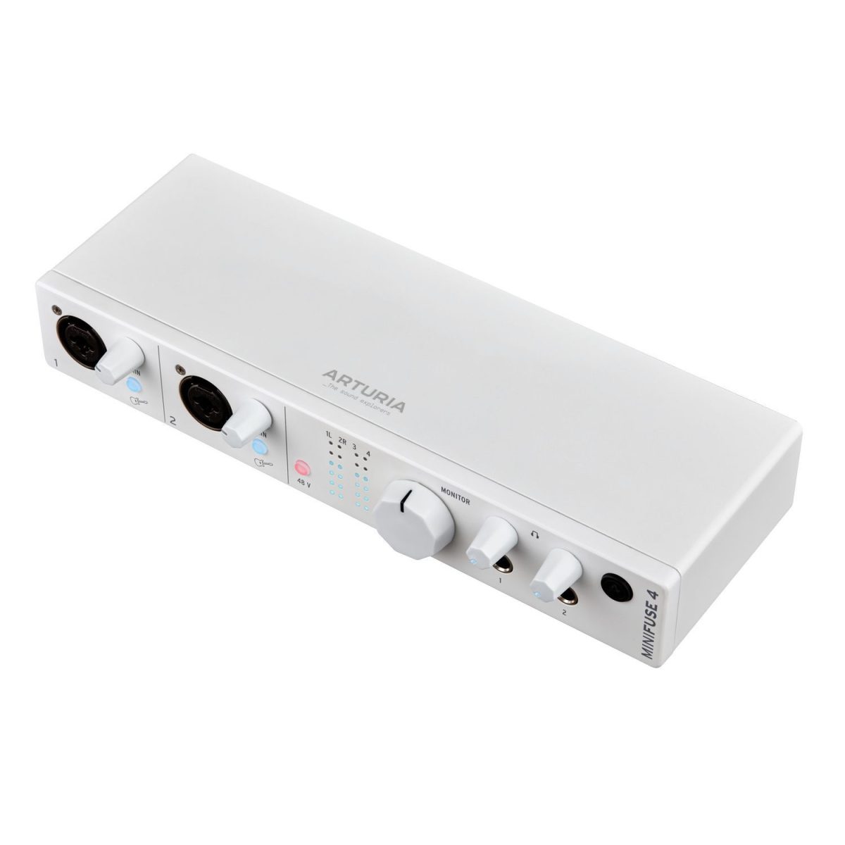 Arturia – MiniFuse 4 Versatile Desktop Audio Interface – White