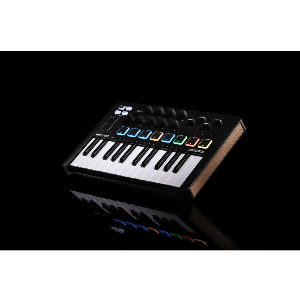 Arturia - MiniLab 3 - Universal music-making controller - Black Side