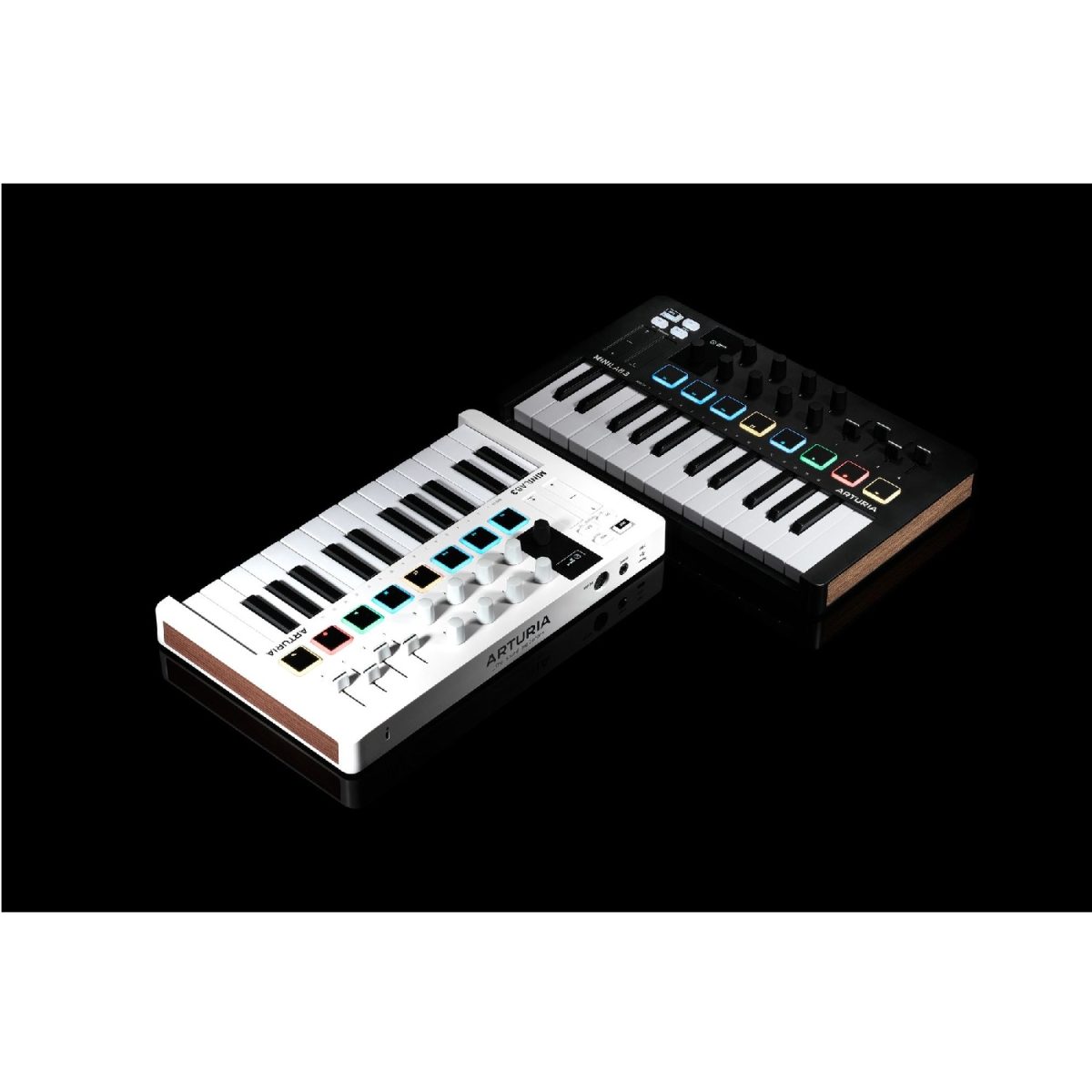 Arturia - MiniLab 3 - Universal music-making controller - Black With White