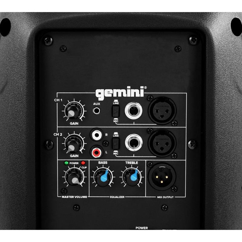 Gemini - 500 Watt Active 8” Loudspeaker #AS-2108P