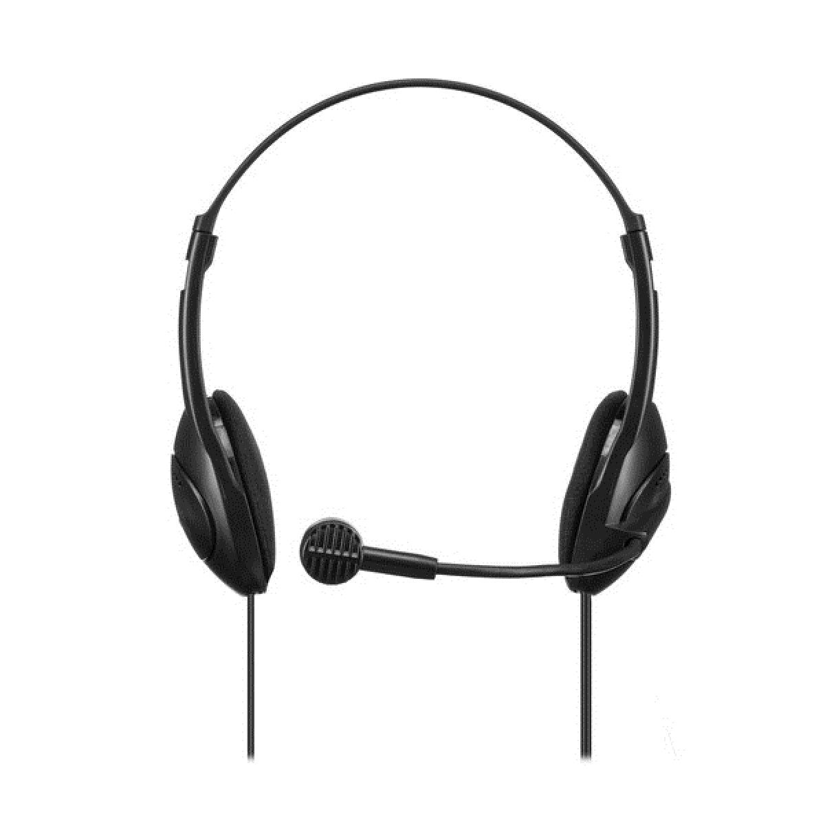 Audio-Technica ATH-COM2 - Stereophone/Dynamic Boom Microphone Combination Headset