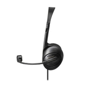 Audio-Technica ATH-COM2 - Stereophone/Dynamic Boom Microphone Combination Headset