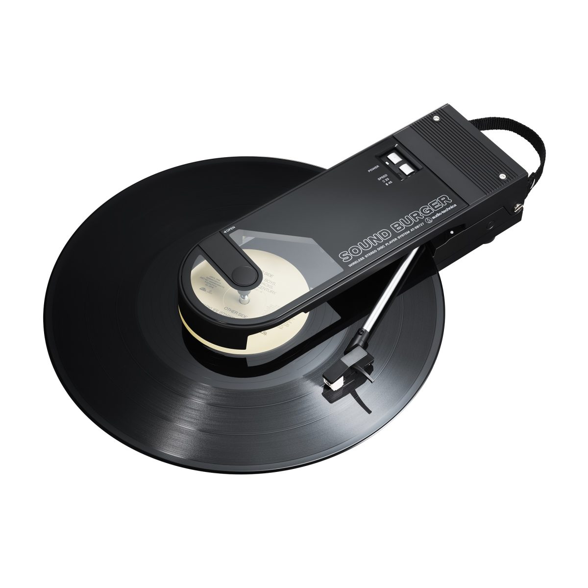 Audio-Technica - AT-SB727 Sound Burger Portable Bluetooth Turntable