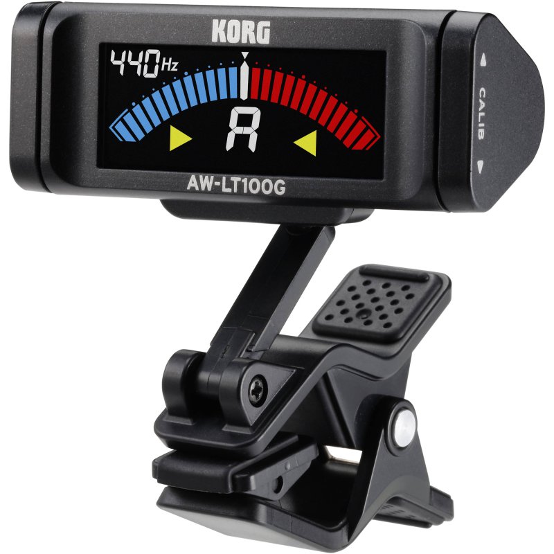 Korg - Clip-on Guitar Tuner with Color Display #AWLT100G