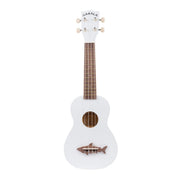 Makala - Ukulele - White Soprano Shark - MAK-SS-WHT