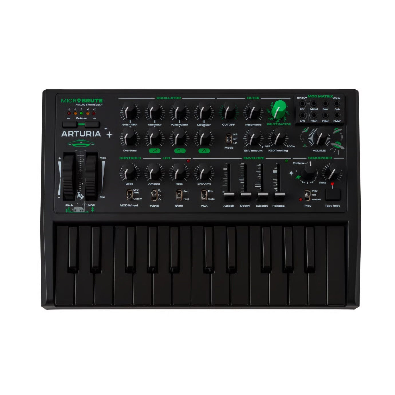 Arturia - MicroBrute UFO Analog Synthesizer