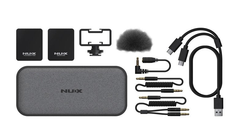 NUX - Wireless Lavalier Vlog Microphone System #B-10