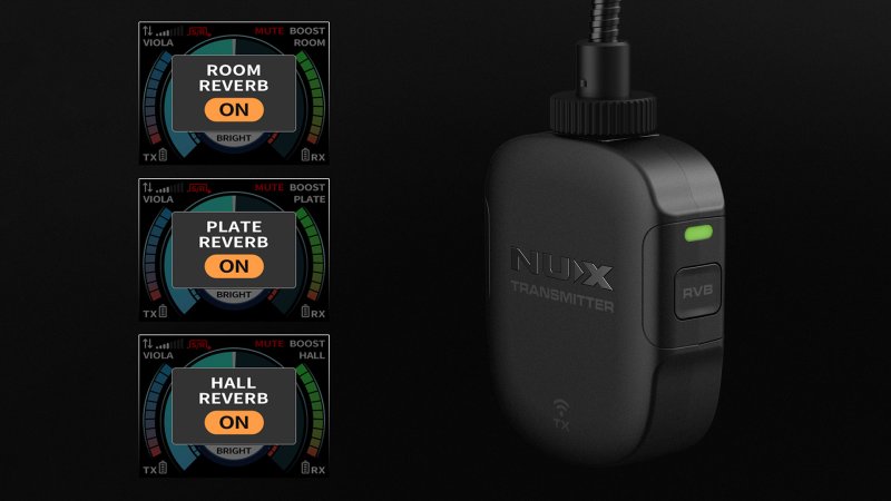 NUX - Wireless Microphone System for Violin and Viola #B-11PRO